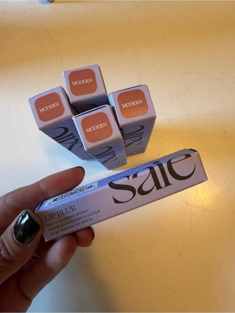 4 Saie Modern Lipstick Sticks bundle
